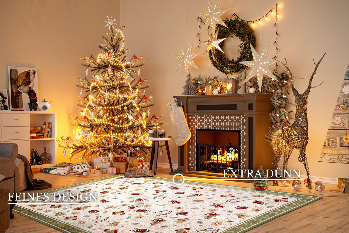 VINTAGE-TEPPICH 160/230 cm Toy's Delight Nostalgic Shine  - Multicolor, Design, Kunststoff/Textil (160/230cm) - Villeroy & Boch