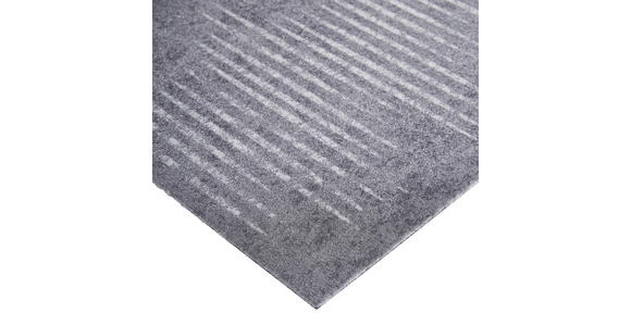 FUßMATTE 60/90 cm - Dunkelgrau/Hellgrau, Basics, Textil (60/90cm) - Esposa