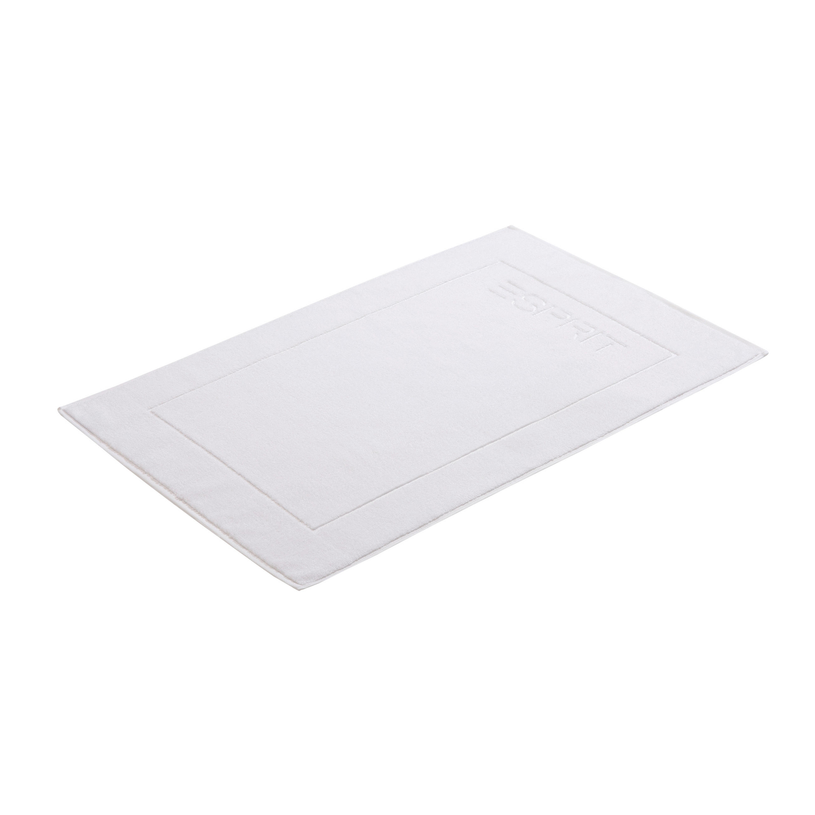 BADTEPPICH Weiß 090/60 cm  - Weiß, KONVENTIONELL, Textil (090/60cm) - Vossen