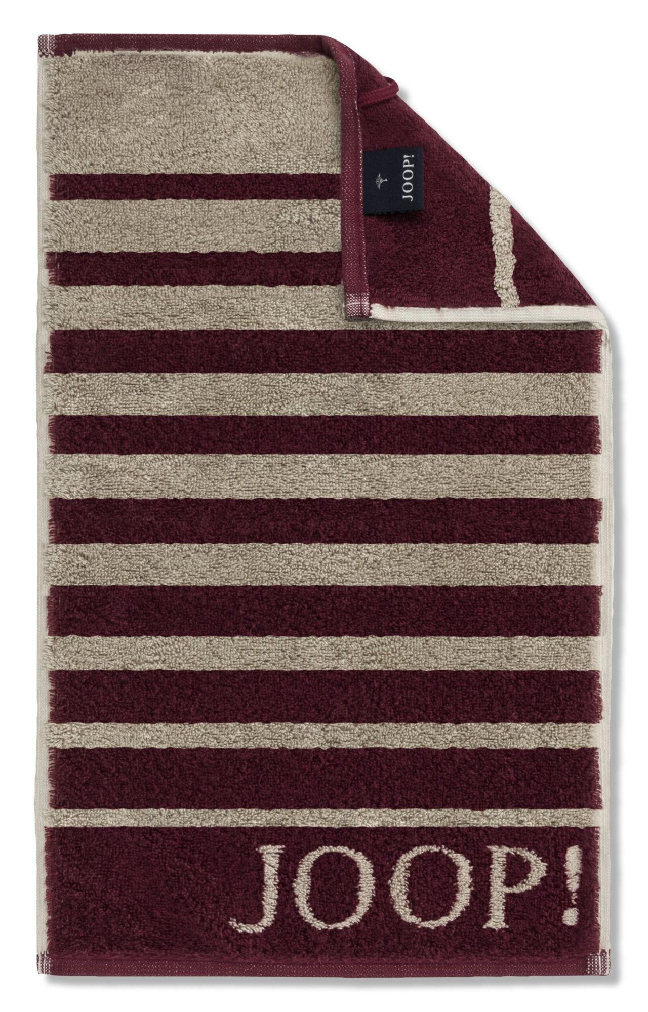 GÄSTETUCH SELECT SHADE Rot 3-teilig 30/50 cm  - Rot, Design, Textil (30/50cm) - Joop!