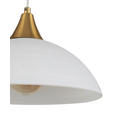 HÄNGELEUCHTE 30/150 cm  - Weiß, Trend, Glas/Metall (30/150cm) - Novel