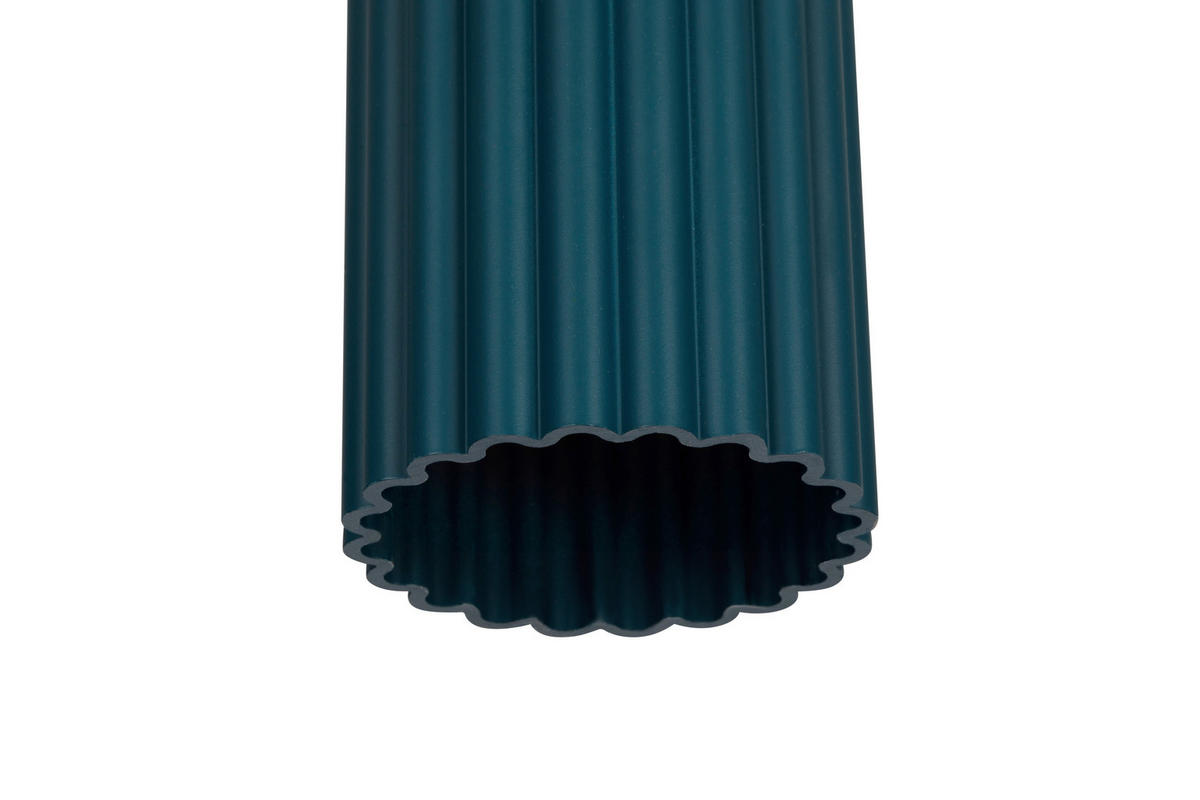 HÄNGELEUCHTE 6,5/120 cm   - Blau, Design, Metall (6,5/120cm) - Collet's Monde