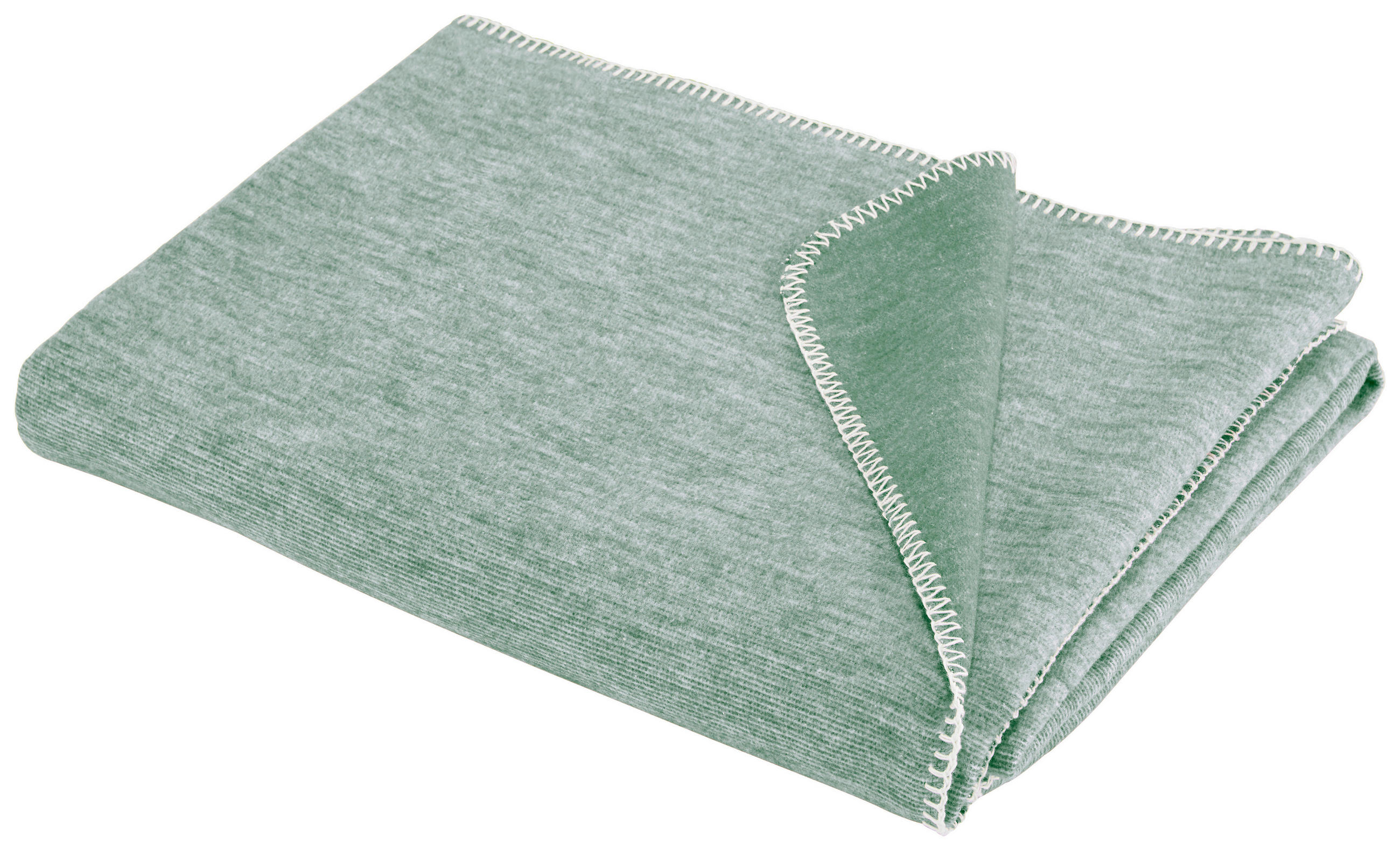 PLÉD 140/200 cm  - sötétzöld, Basics, textil (140/200cm) - Bio:Vio