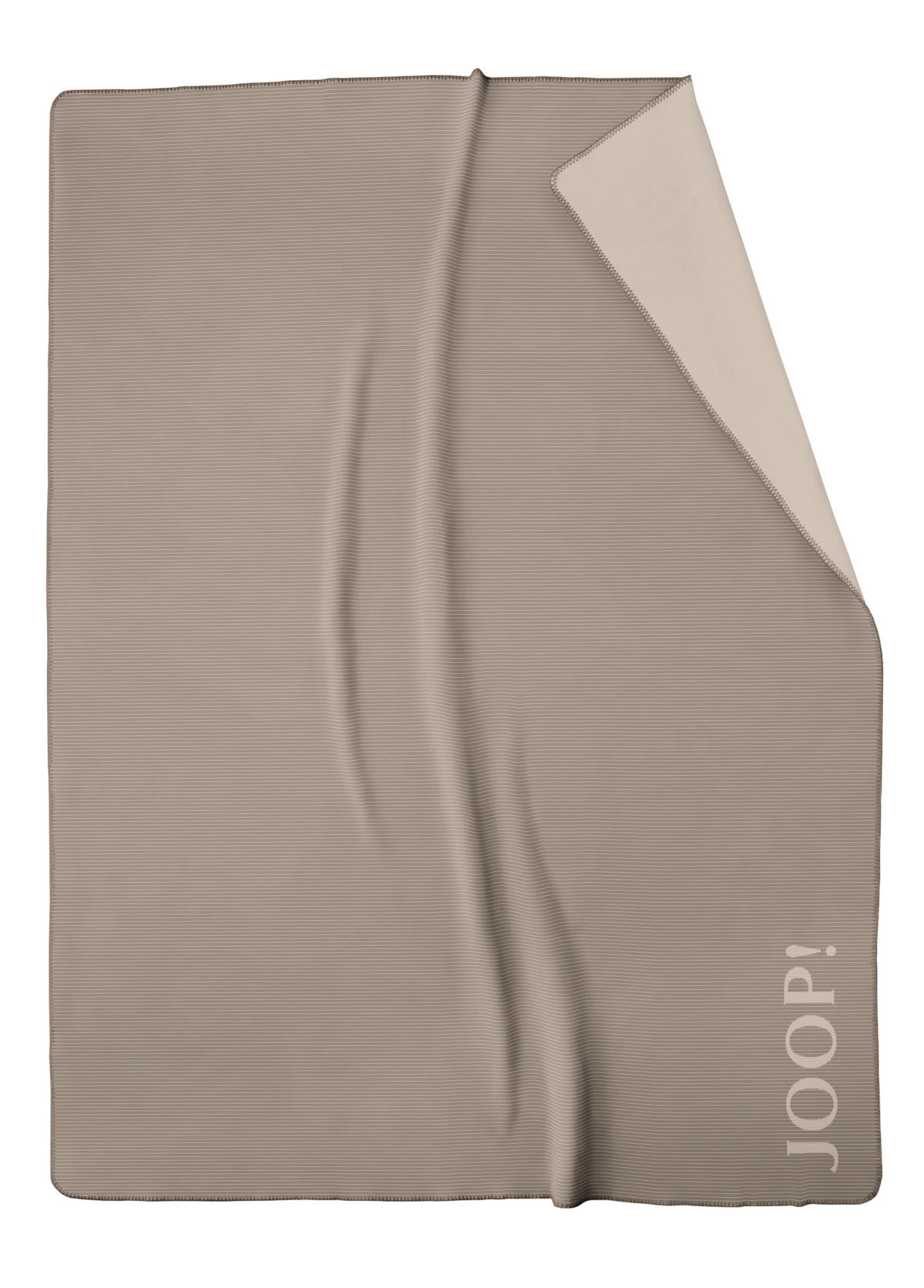 WOHNDECKE Touch 130/150 cm  - Anthrazit, Design, Textil (130/150cm) - Joop!