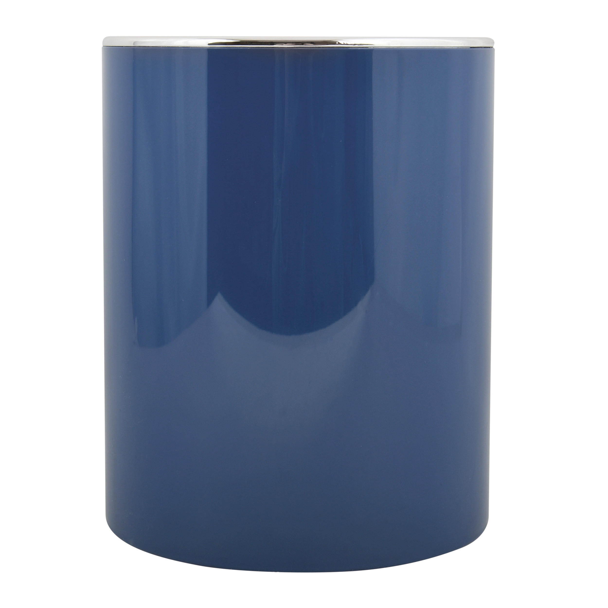 SCHWINGDECKELEIMER 6 l  Kunststoff  - Blau, Basics, Kunststoff (19/19/24.2cm) - MSV
