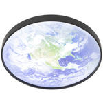 LED-DECKENLEUCHTE 49/10 cm   - Opal, Trend, Kunststoff/Metall (49/10cm) - Novel