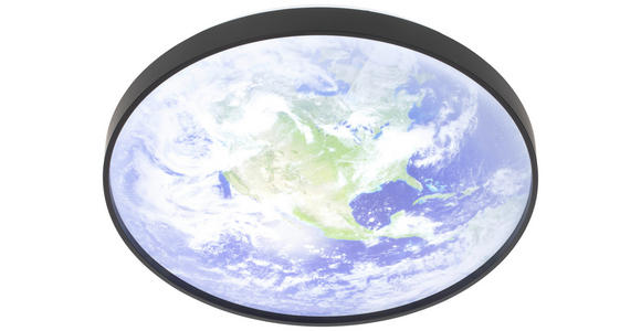 LED-DECKENLEUCHTE 49/10 cm   - Opal, Trend, Kunststoff/Metall (49/10cm) - Novel