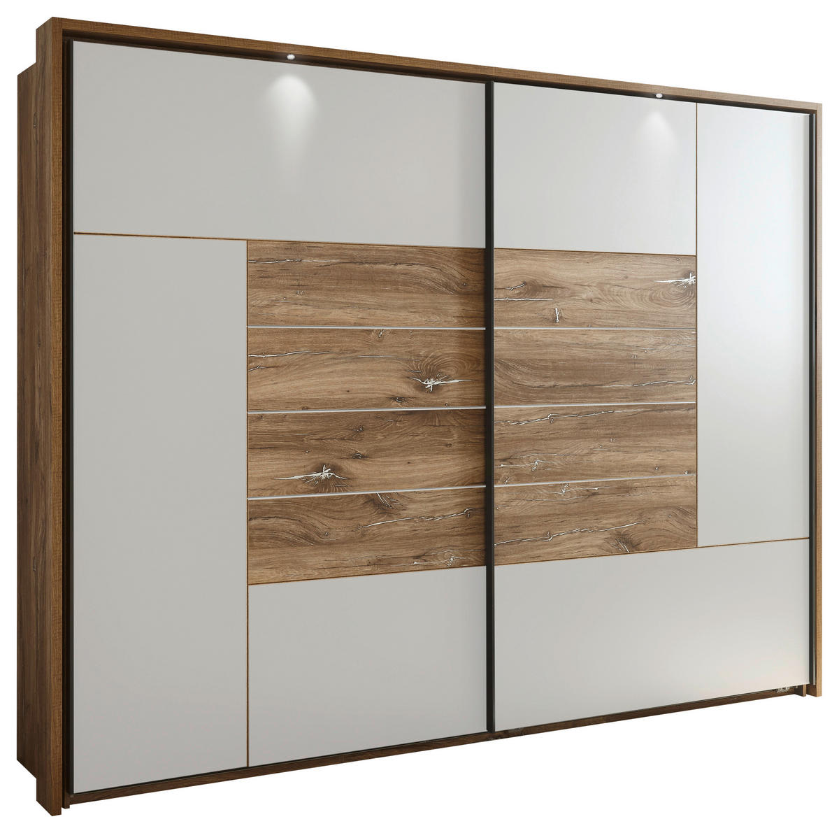 PASSEPARTOUTRAHMEN 280/215/20,8 cm  - Eichefarben, MODERN, Holzwerkstoff (280/215/20,8cm) - Livetastic