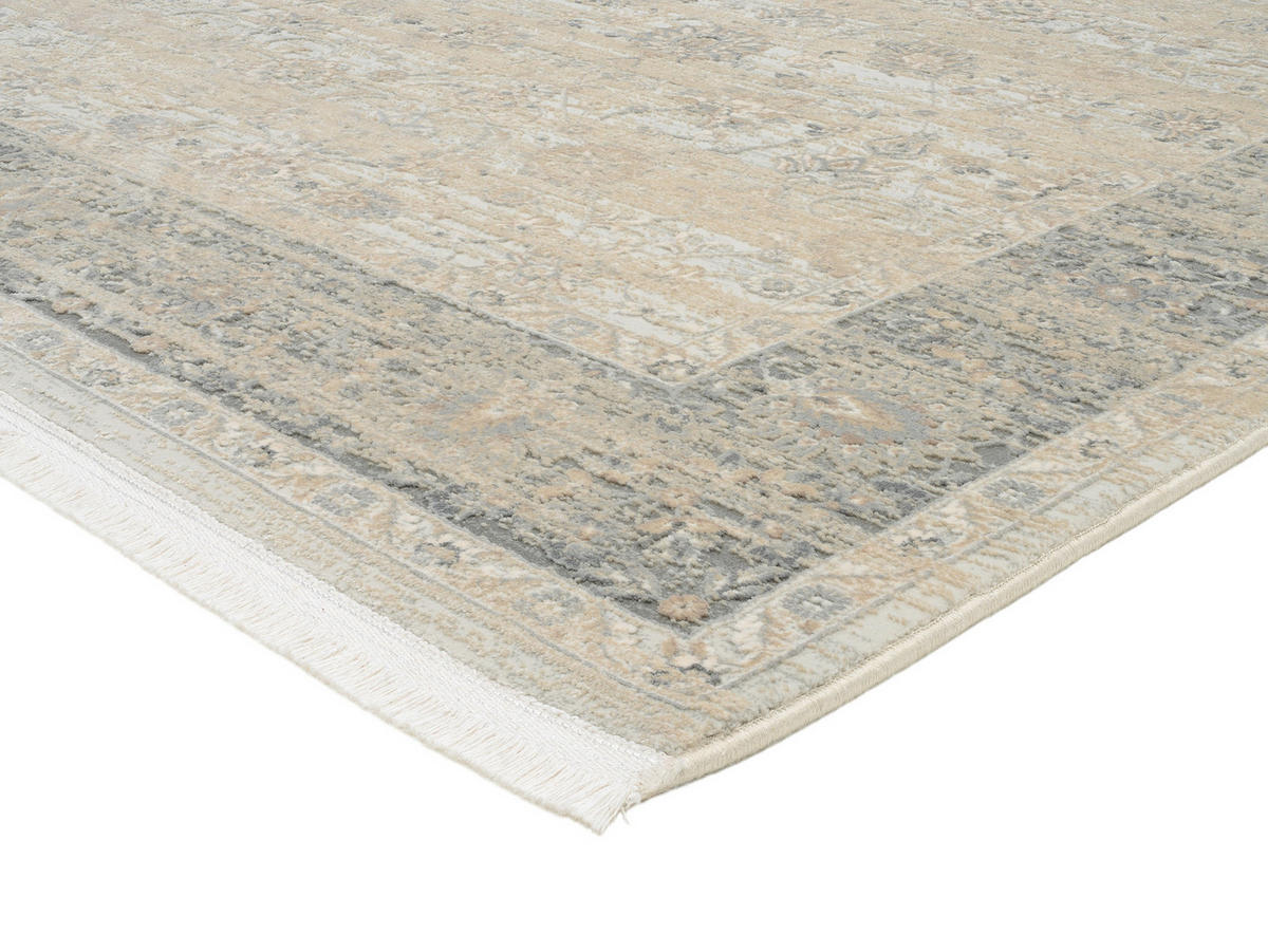 LÄUFER 80/250 cm Ascona  - Beige/Grau, KONVENTIONELL, Textil (80/250cm) - Dieter Knoll