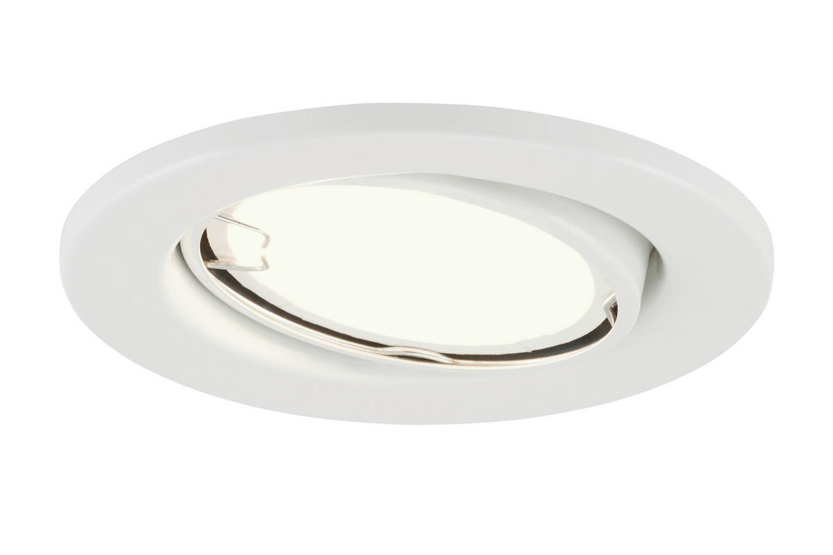 LED PANEL - bela, Osnovno, metal (8,6/7cm)