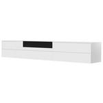 TV-ELEMENT Holzwerkstoff Schwarz, Weiß  - Schwarz/Weiß, MODERN, Holzwerkstoff (322/50/50cm) - Carryhome