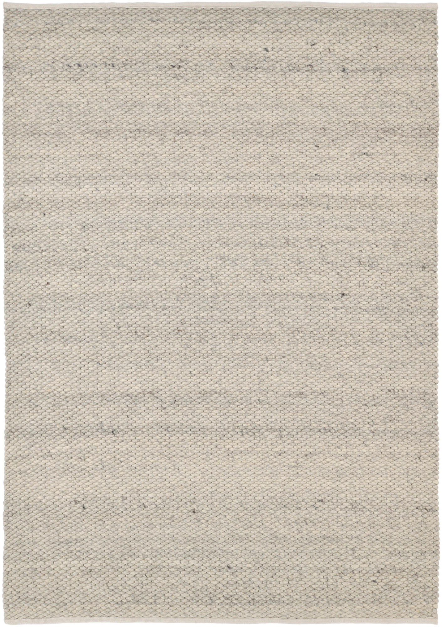 HANDWEBTEPPICH 200/290 cm Hellgrau  - Hellgrau, Basics, Textil (200/290cm) - Linea Natura