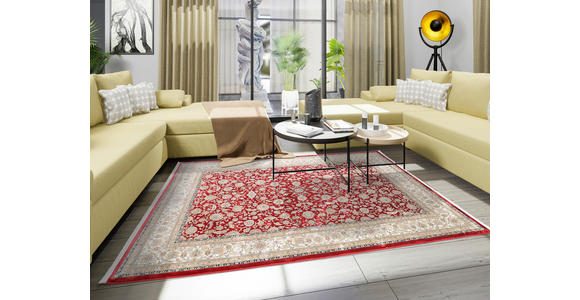 WEBTEPPICH 67/130 cm Miraggio Rot  - Rot, Design, Textil (67/130cm) - Dieter Knoll