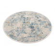 WEBTEPPICH 240 cm Avignon Blau, Grau rund  - Blau/Grau, Design, Textil (240cm) - Dieter Knoll