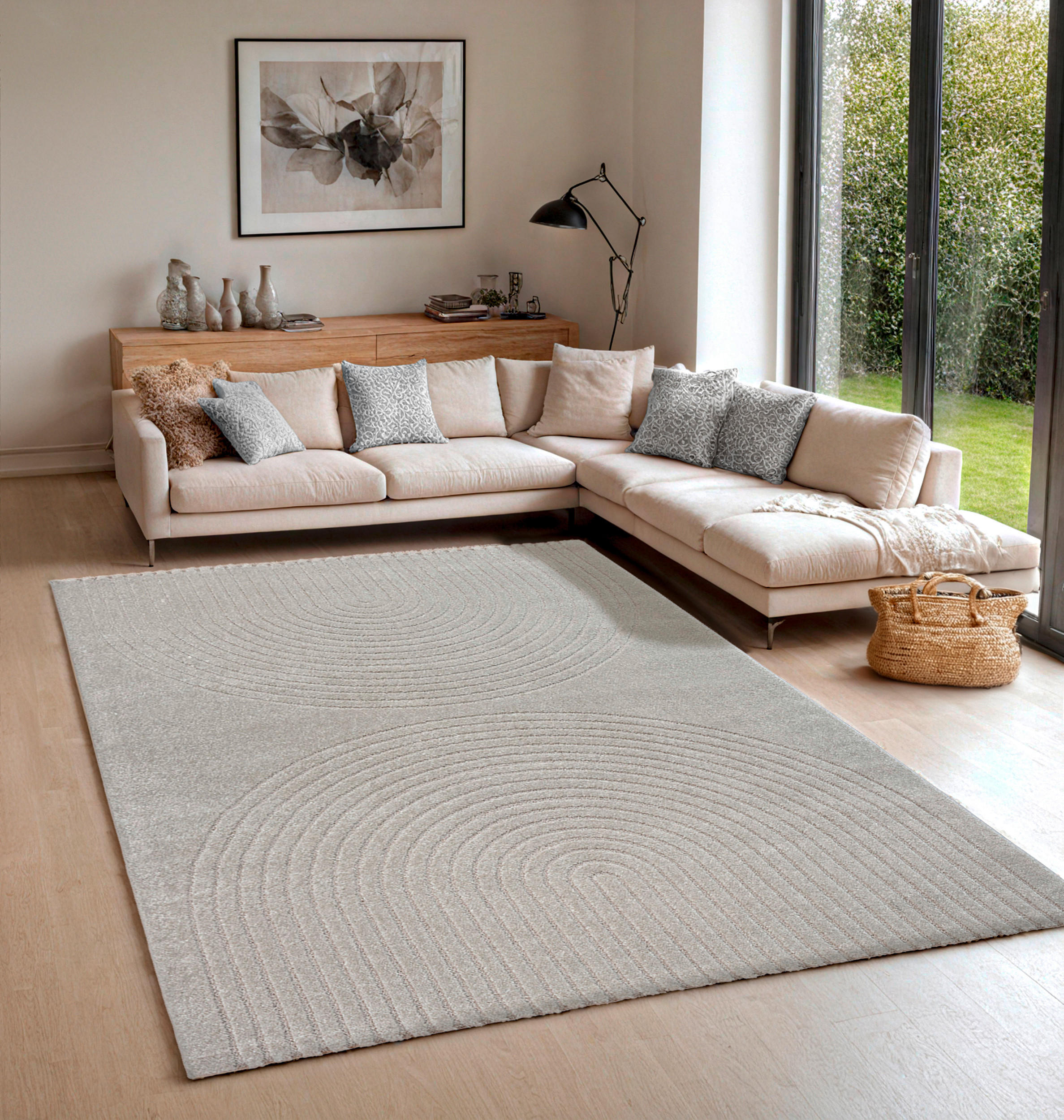 WEBTEPPICH 80/150 cm Eclipse Grau  - Grau, Basics, Textil (80/150cm)