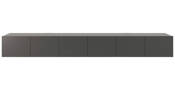 LOWBOARD  300/36,7/42 cm  Beimöbel erhältlich, umfangreiches Zubehör erhältlich, hängend, in verschiedenen Größen erhältlich  - Anthrazit, Design, Holzwerkstoff (300/36,7/42cm) - Hom`in