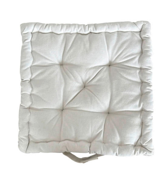 POLŠTÁŘ NA BOX, 40/40 cm - světle šedá, Basics, textil (40/40cm) - Esposa