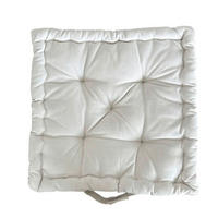 POLŠTÁŘ NA BOX, 40/40 cm - světle šedá, Basics, textil (40/40cm) - Esposa