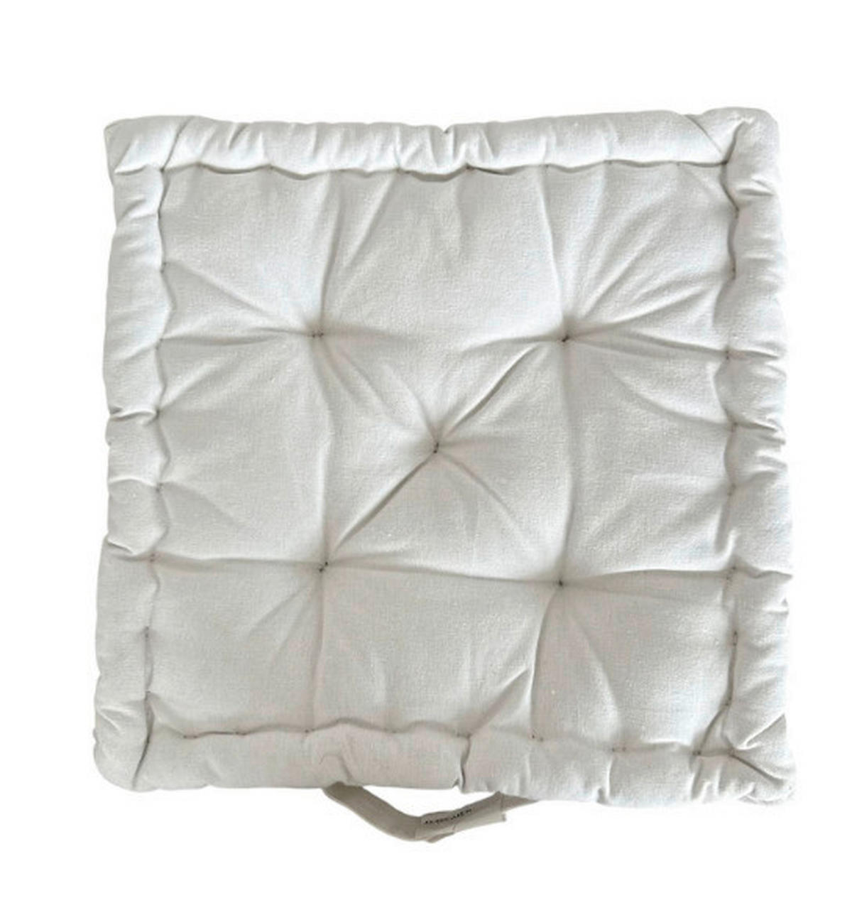 POLŠTÁŘ NA BOX, 40/40 cm - světle šedá, Basics, textil (40/40cm) - Esposa