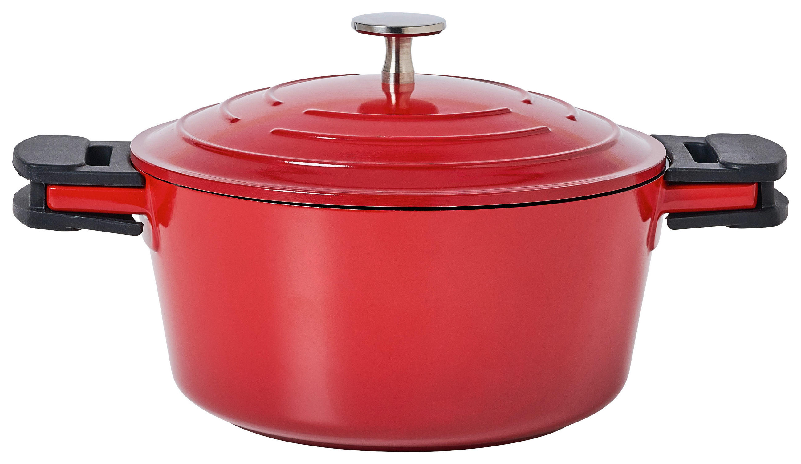 SCHMORTOPF Keramika Red 2.7 l  - Rot, KONVENTIONELL, Metall (20cm) - Kelomat