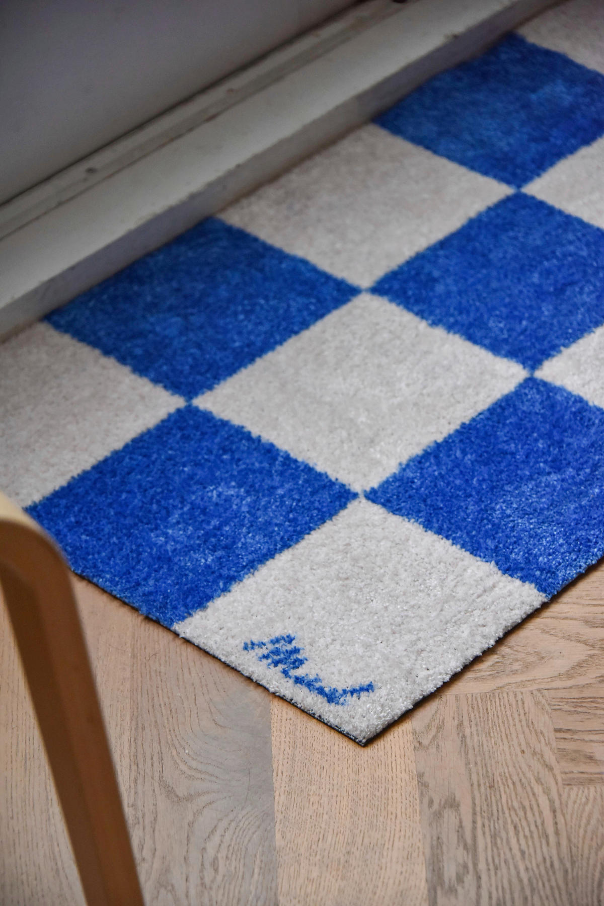 FUßMATTE  50/75 cm  Blau, Weiß  - Blau/Weiß, Trend, Kunststoff (50/75cm) - madaboutmats