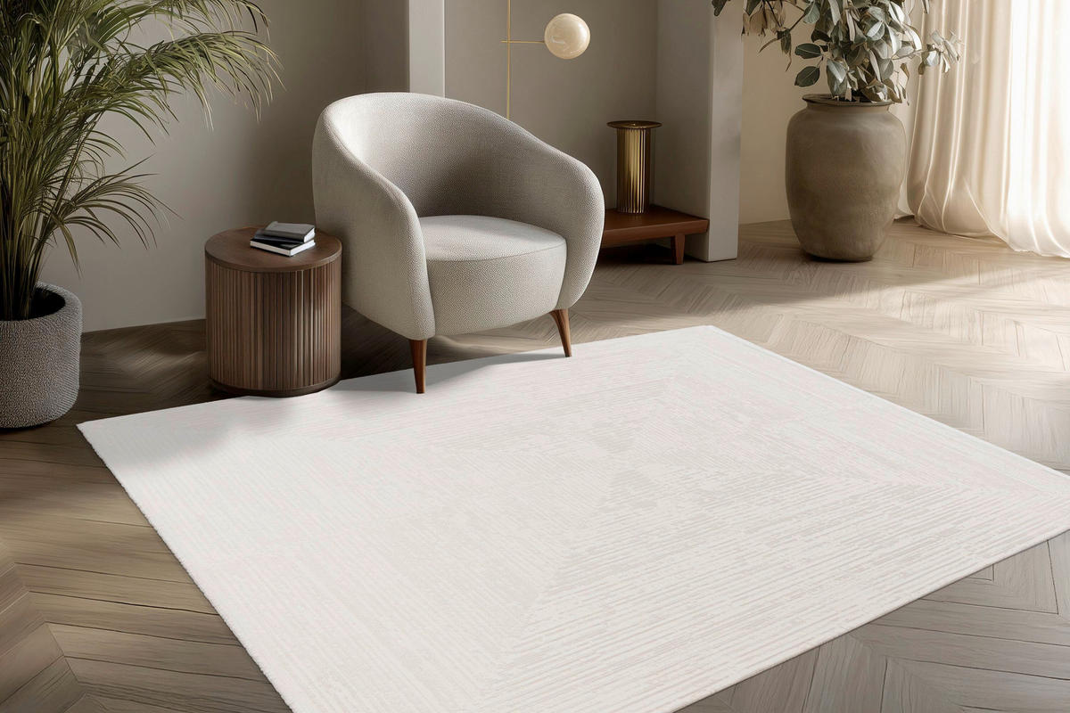 WEBTEPPICH 200/290 cm Verona Elfenbein  - Elfenbein, Design, Textil (200/290cm) - Batucci