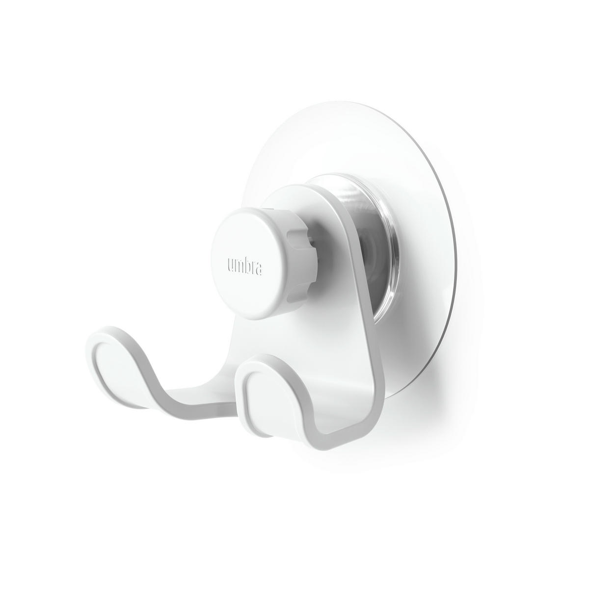 LJEPLJIVE KUKICE  bijela  plastika  FLEX  - bijela, Konvencionalno, plastika (6/8/8cm) - Umbra