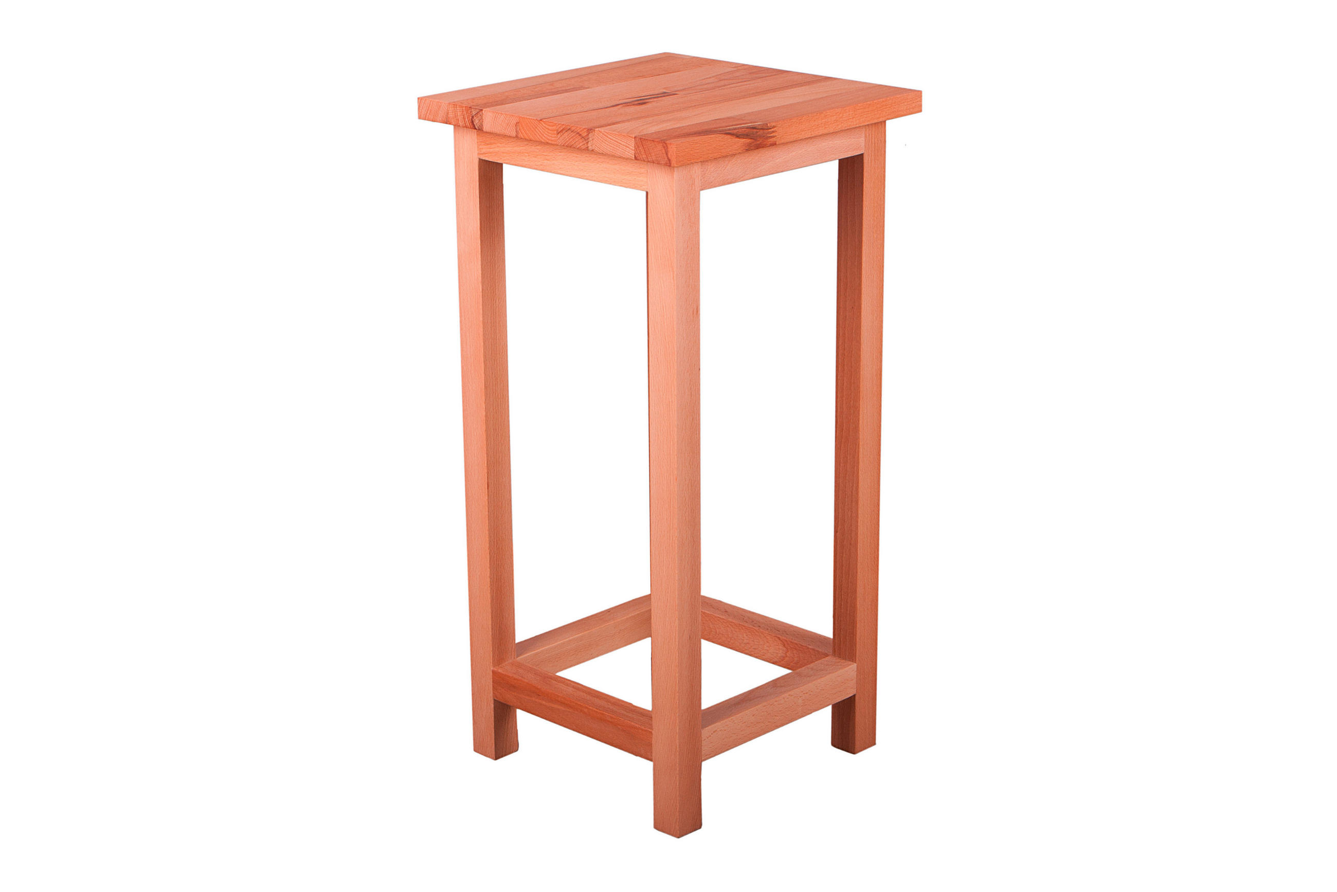 Universalhocker  - Kernbuche, Basics, Holz (30/60/30cm) - Gardenson