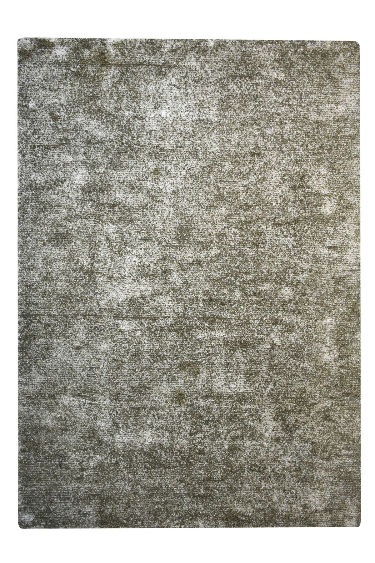 WEBTEPPICH 80/150 cm Silberfarben, Olivgrün  - Silberfarben/Olivgrün, Basics, Textil (80/150cm) - Novel