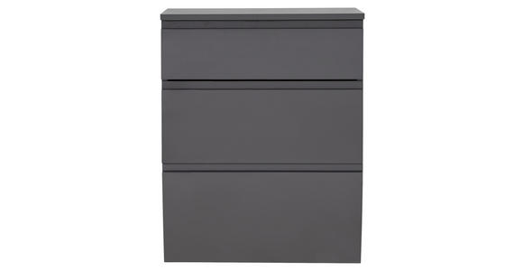 MIDISCHRANK 60/75/40 cm - Anthrazit, Basics, Holzwerkstoff (60/75/40cm) - Dieter Knoll