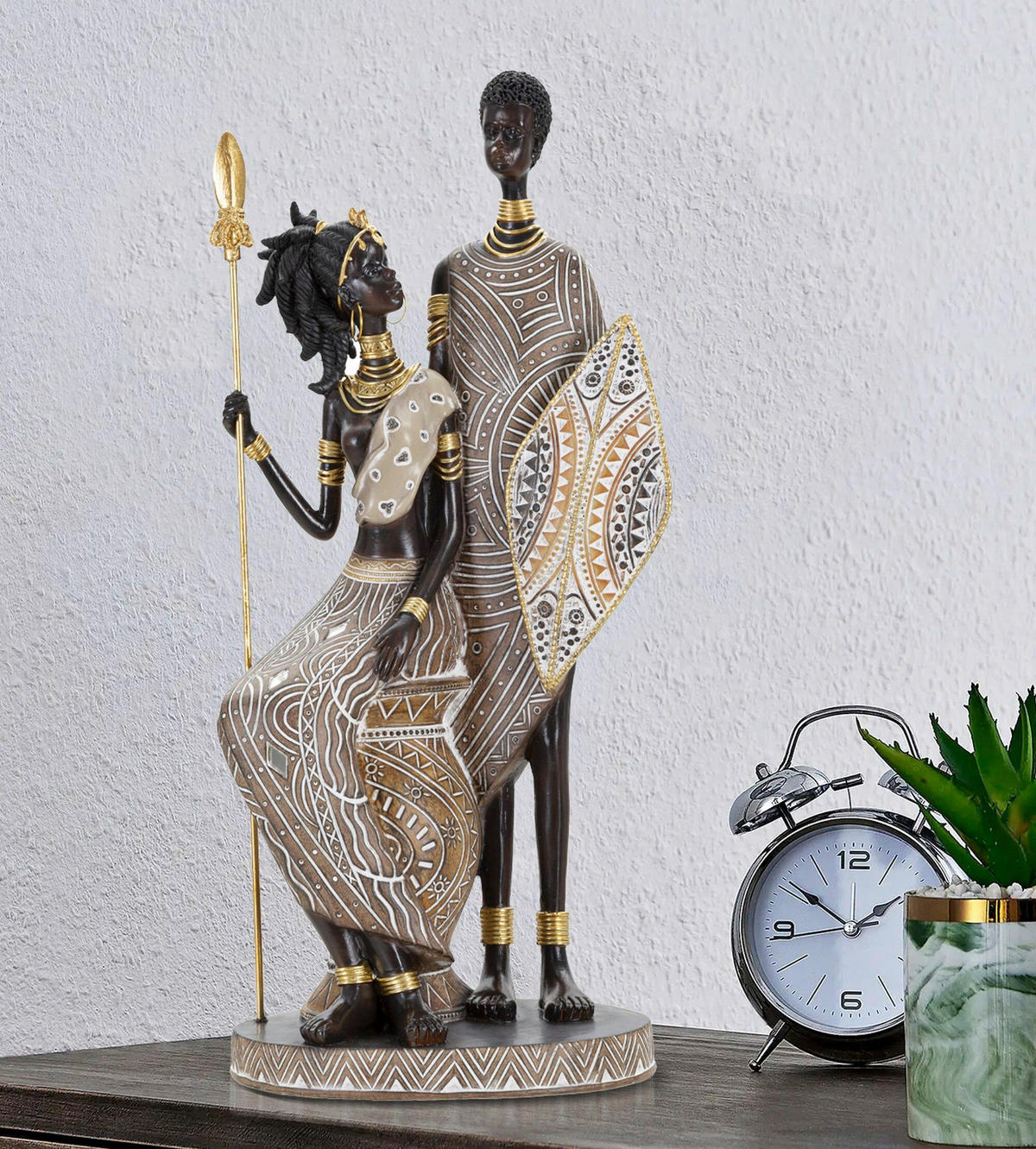 SKULPTUR - Multicolor, Basics, Kunststoff (16.5/38/11.5cm)