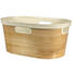 KOŠ ZA PERILO - naravna, Basics, umetna masa (59/39/27cm) - Curver KOŠ ZA PERILO - naravna, Basics, umetna masa (59/39/27cm) - Curver