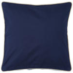 ZIERKISSEN  45/45 cm   - Blau/Ecru, Basics, Textil (45/45cm) - Novel