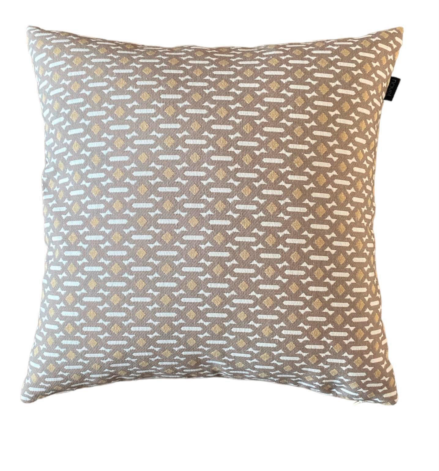 UKRASNI JASTUK 50/50 cm   SAVANA  - kapućino/krem, Osnovno, tekstil/plastika (50/50cm) - Novel