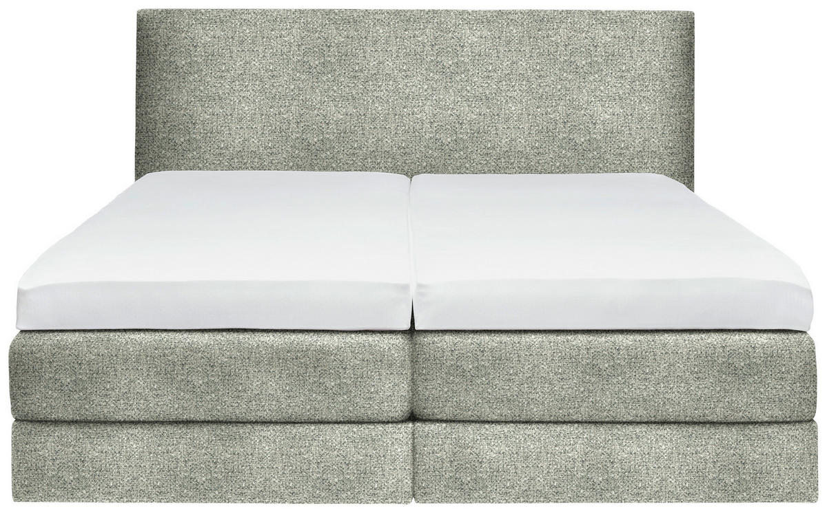 BOXSPRINGBETT 200/200 cm  in Beige  - Beige, KONVENTIONELL, Holz/Textil (200/200cm) - Dieter Knoll