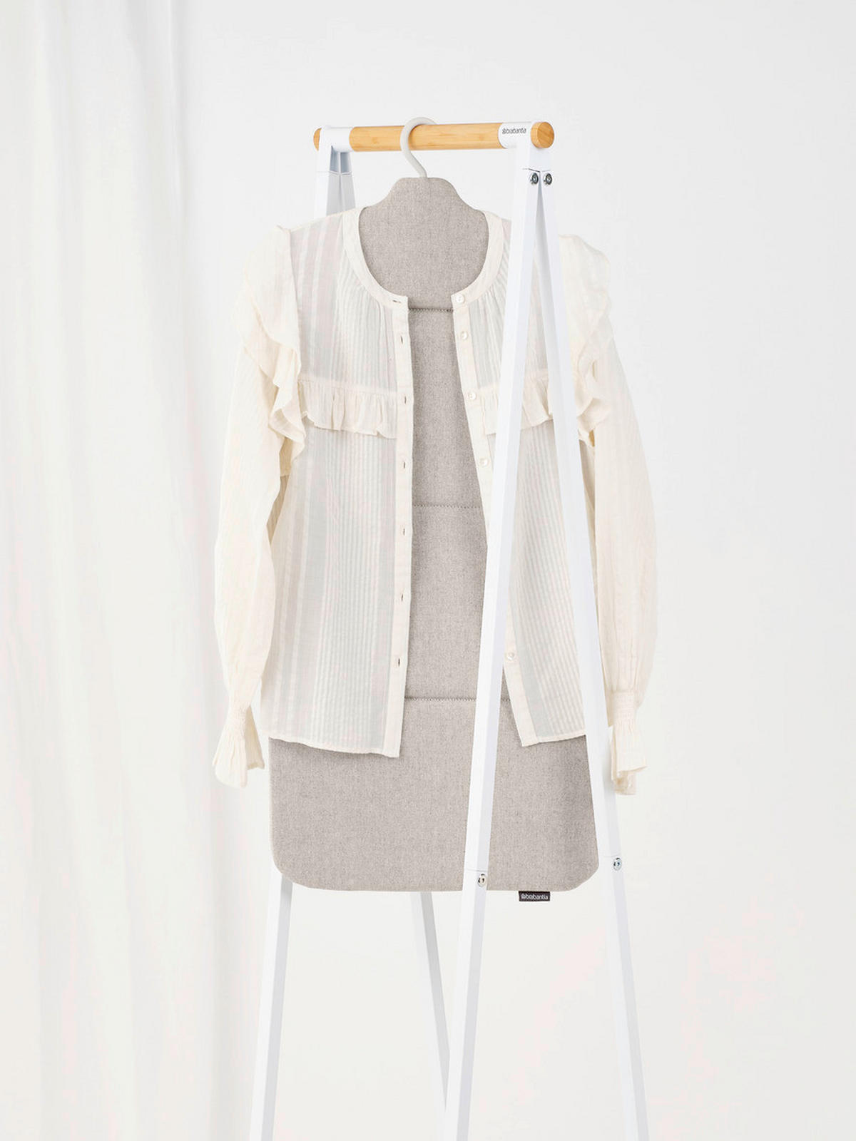 PODLOGA ZA PARNO GLAČANJE    40,4/93/1,2 cm    - siva, Basics, metal/tekstil (40,4/93/1,2cm) - Brabantia