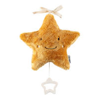 SPIELUHR  - Hellgelb, Basics, Textil (16/18/6cm) - Sterntaler