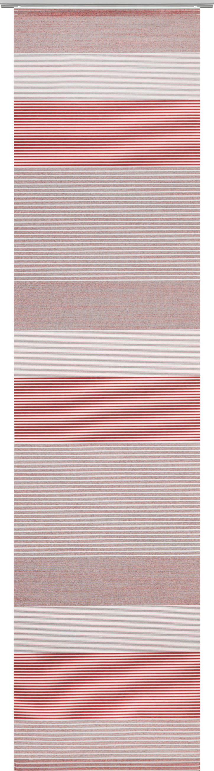 FLÄCHENVORHANG   halbtransparent  60/245 cm   - Bordeaux, Basics, Textil (60/245cm) - Novel