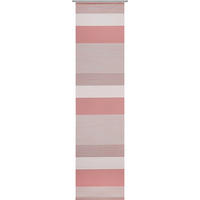 FLÄCHENVORHANG   halbtransparent  60/245 cm   - Bordeaux, Basics, Textil (60/245cm) - Novel