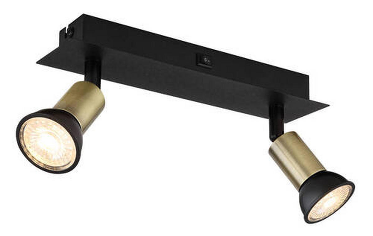 STRAHLER - Goldfarben/Schwarz, Design, Metall (25/6/9cm) - Globo