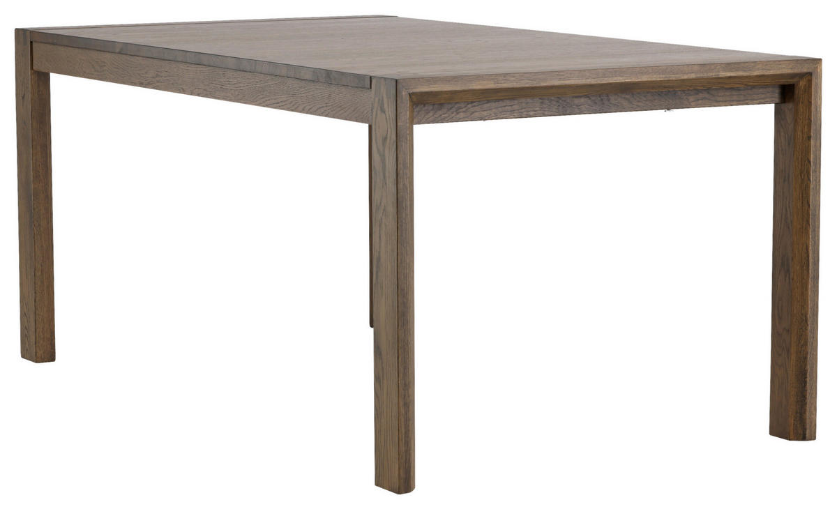 ESSTISCH Eiche teilmassiv rechteckig Eichefarben  - Eichefarben, Design, Holz (170/95/75cm) - Livetastic