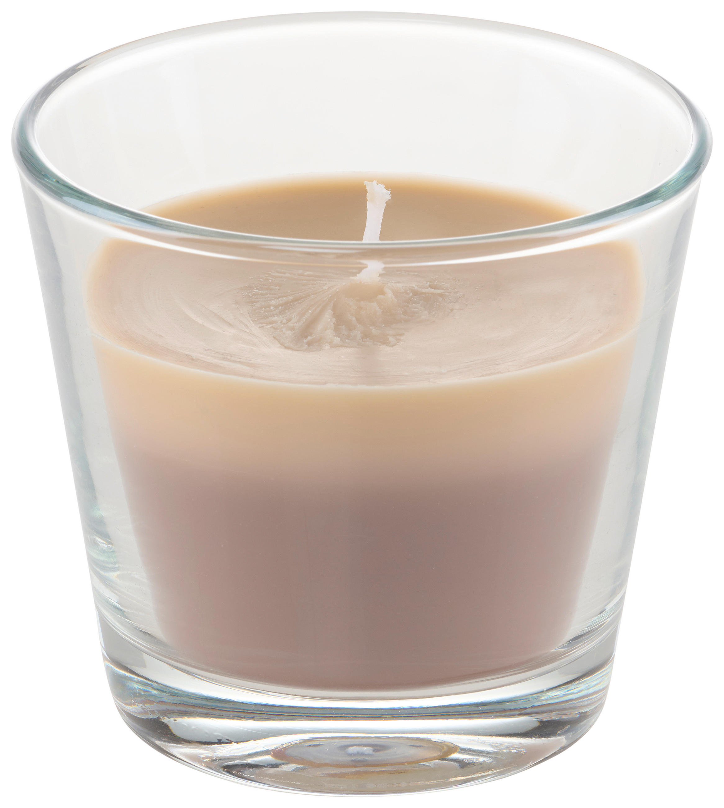 LJUS I GLAS kanel, äpple  - brun/cognacfärgad, Basics, glas/textil (9/8,2cm) - Best Price