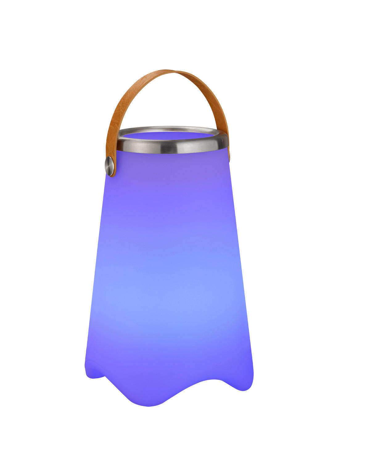 LED-SEKTKÜHLER JAMAICA 24,5/38 cm  - Weiß, Design, Kunststoff (24,5/38cm)
