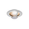 LED-WANDLEUCHTE 36/14 cm   - Goldfarben/Braun, Design, Metall (36/14cm) - Grossmann