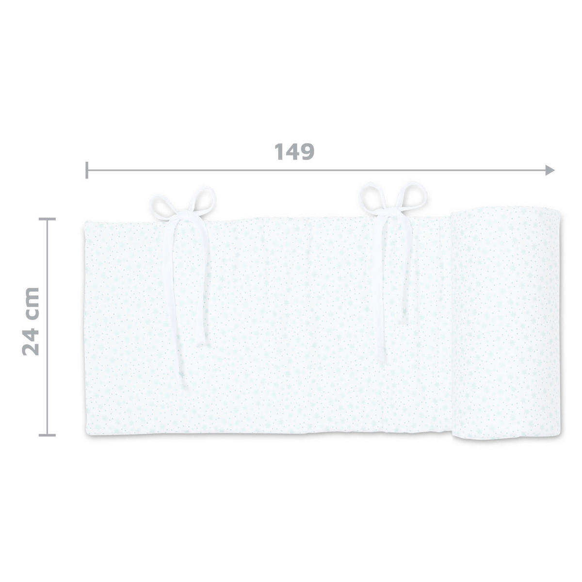NESTCHEN   24/149 cm  - Weiß, Basics, Textil (24/149cm) - Babybay