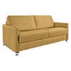 SCHLAFSOFA in Textil Gelb  - Chromfarben/Gelb, Design, Textil/Metall (185/84/100cm) - Bali