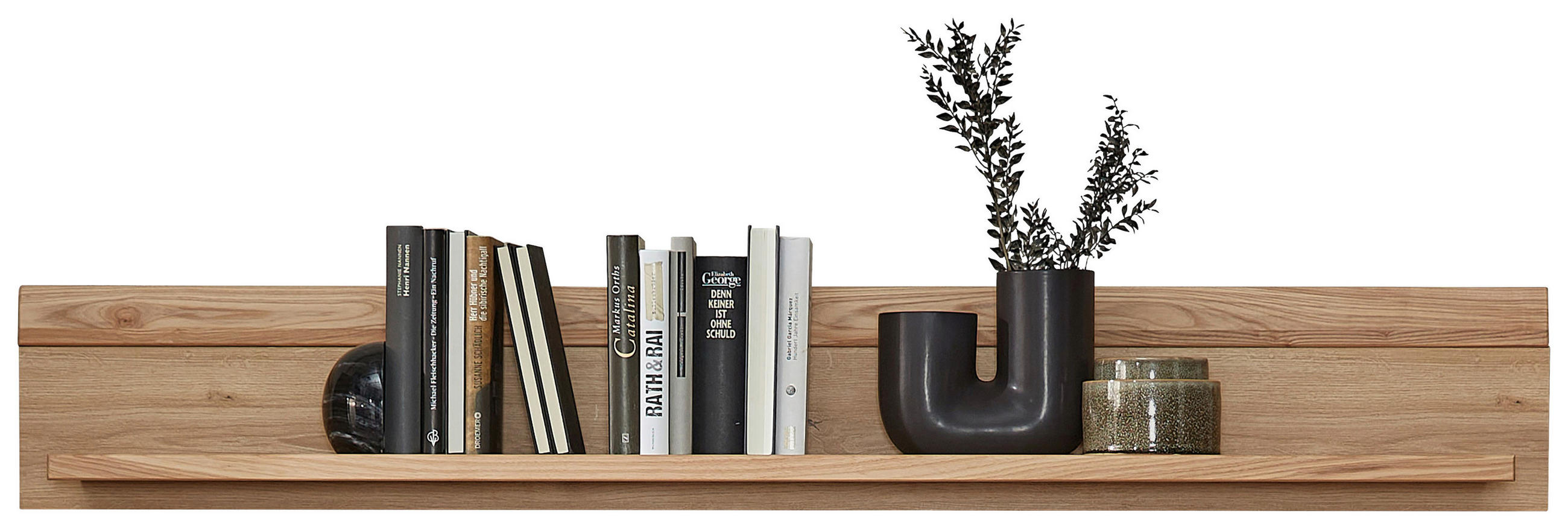 Thumbnail - Cantus Wandboard, Esche, Eiche Artisan, Holz, Holzwerkstoff, Esche, massiv, 150x22x24 cm, Wohnzimmer, Regale, Wandboards