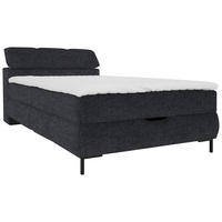 BOXBETT 120/200 cm  in Schwarz  - Schwarz, Konventionell, Holz/Holzwerkstoff (120/200cm) - Xora