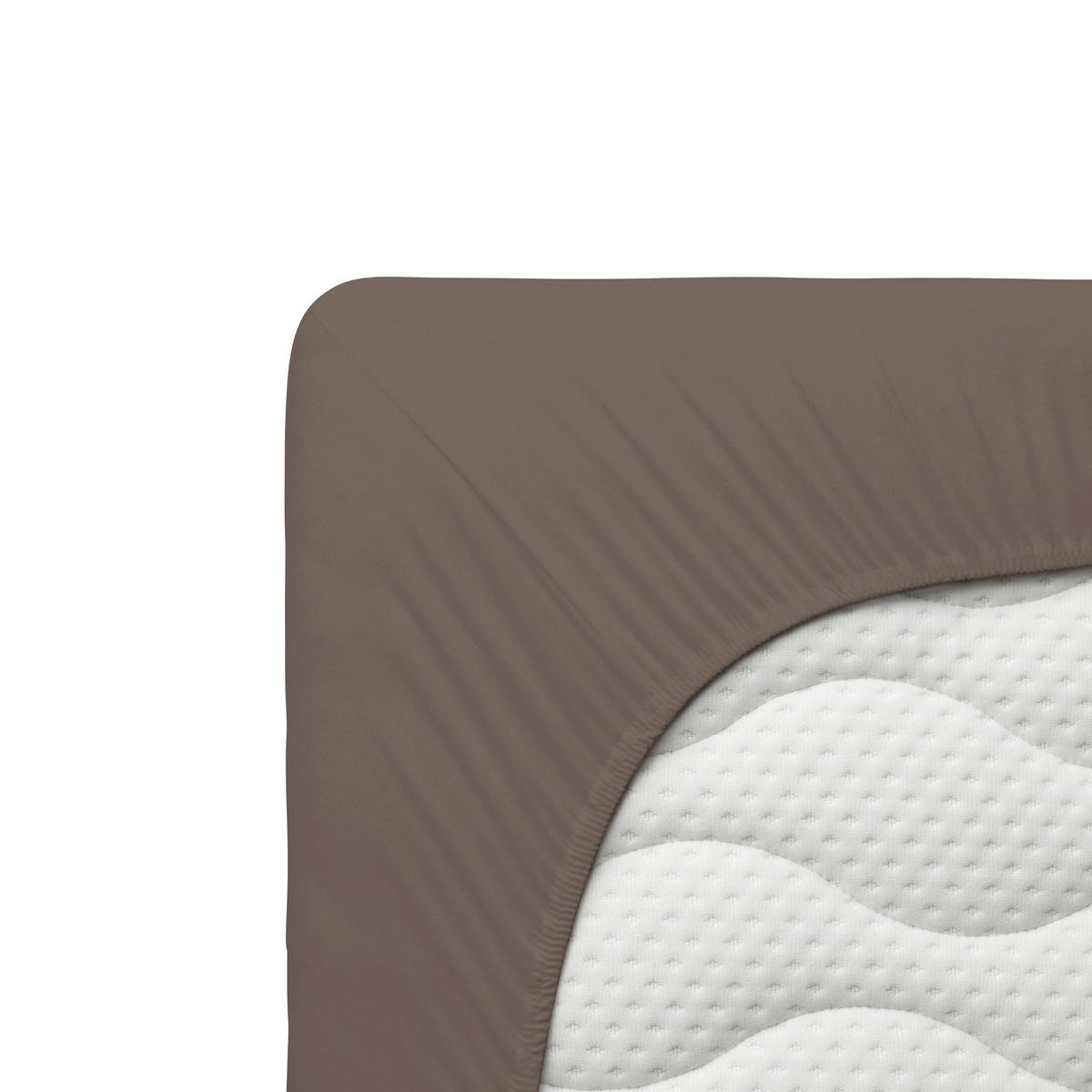 PLAHTA S GUMICOM 90-100/190-220 cm  PURE  - boje pijeska, Basics, tekstil (90-100/190-220cm) - Schlafgut