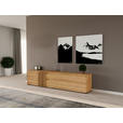 LOWBOARD  248,8/55,3/44 cm 2 Schublade(n) Beimöbel erhältlich, stehend  - Eichefarben, Natur, Holz (248,8/55,3/44cm) - Linea Natura